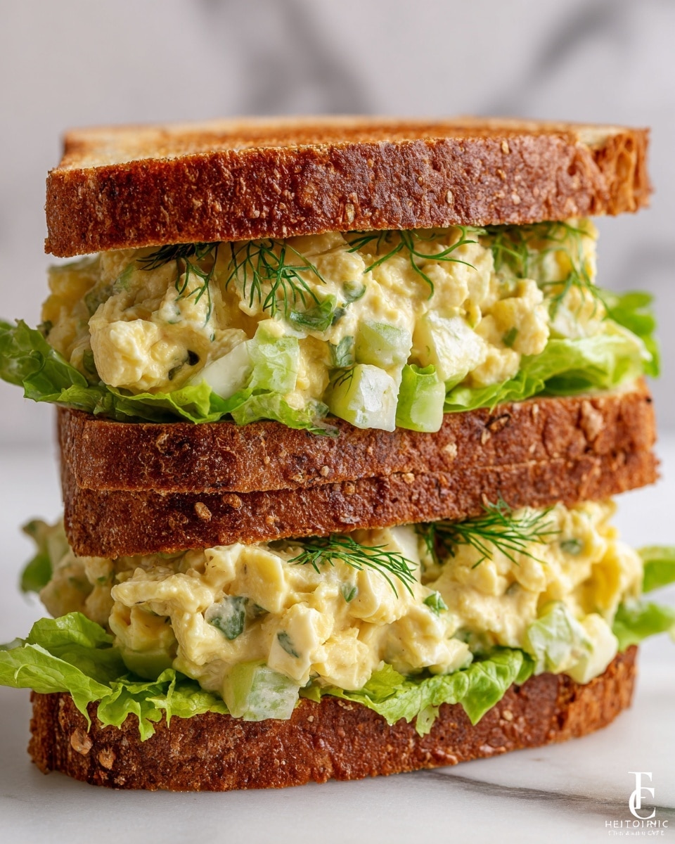 Creamy Egg Salad Sandwich Recipe - Recipe Image