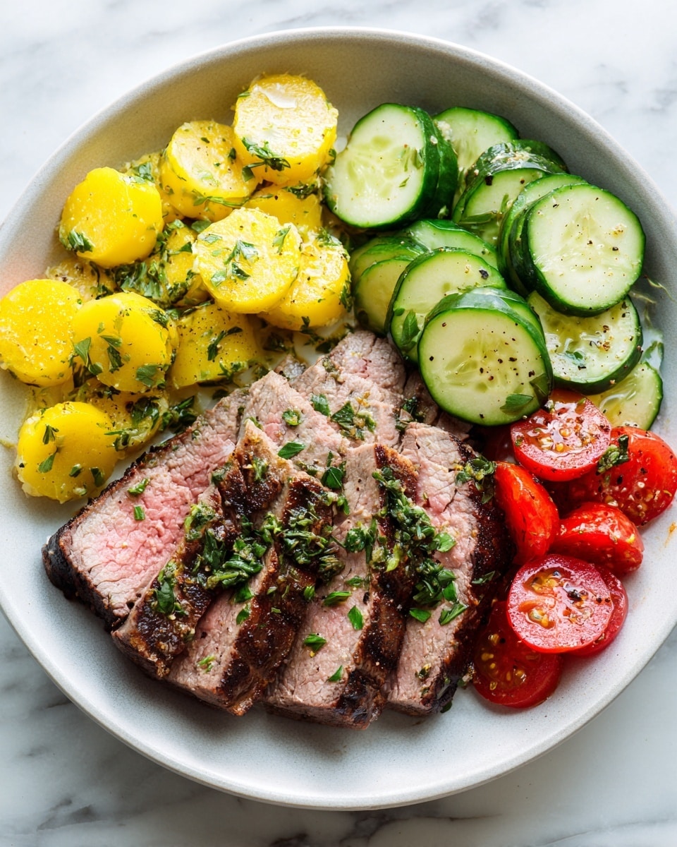 Mediterranean Steak Bowls: An Incredible Ultimate Feast Recipe - Recipe Image