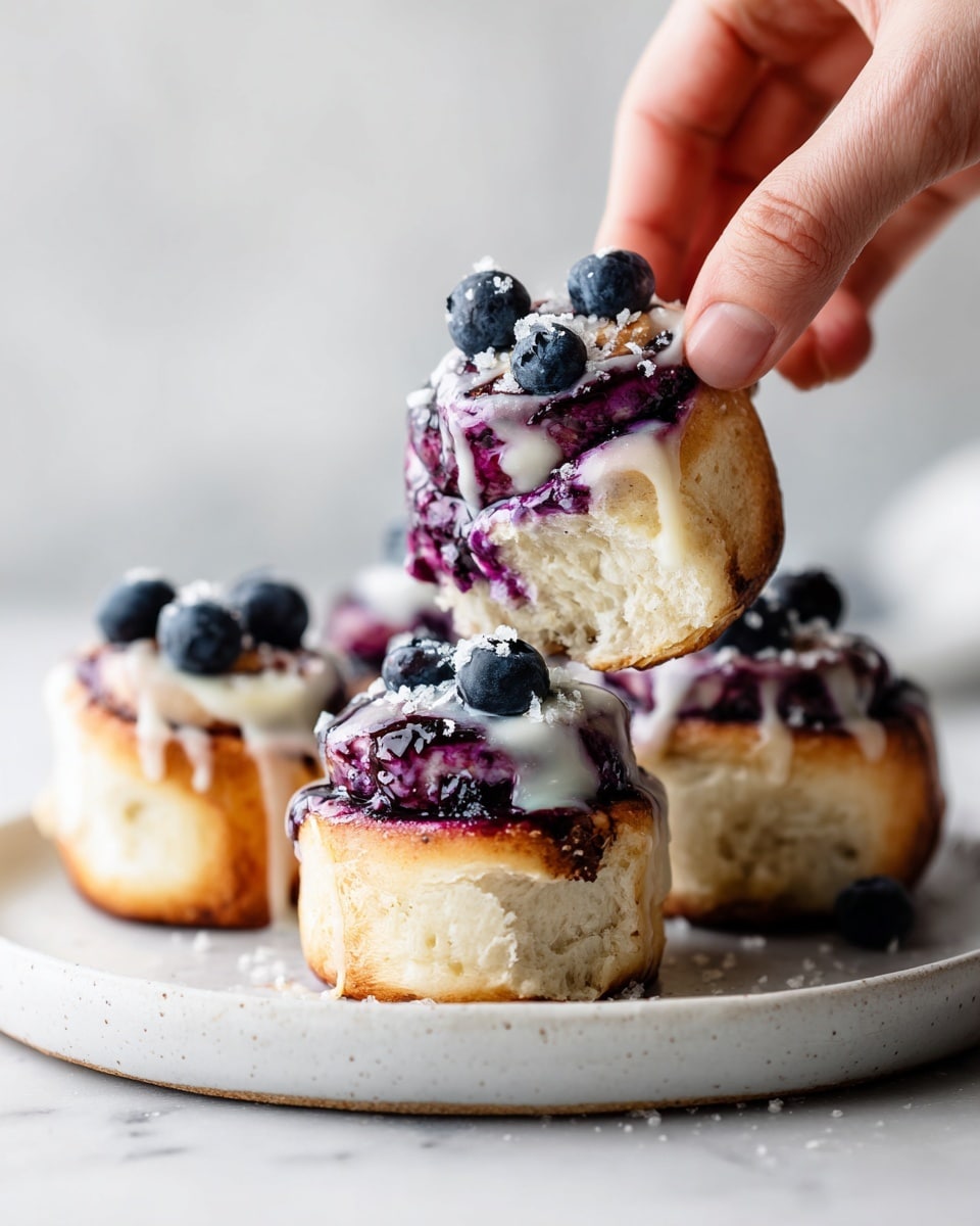 Blueberry Cream Cheese Crescent Rolls Recipe - Recipe Image