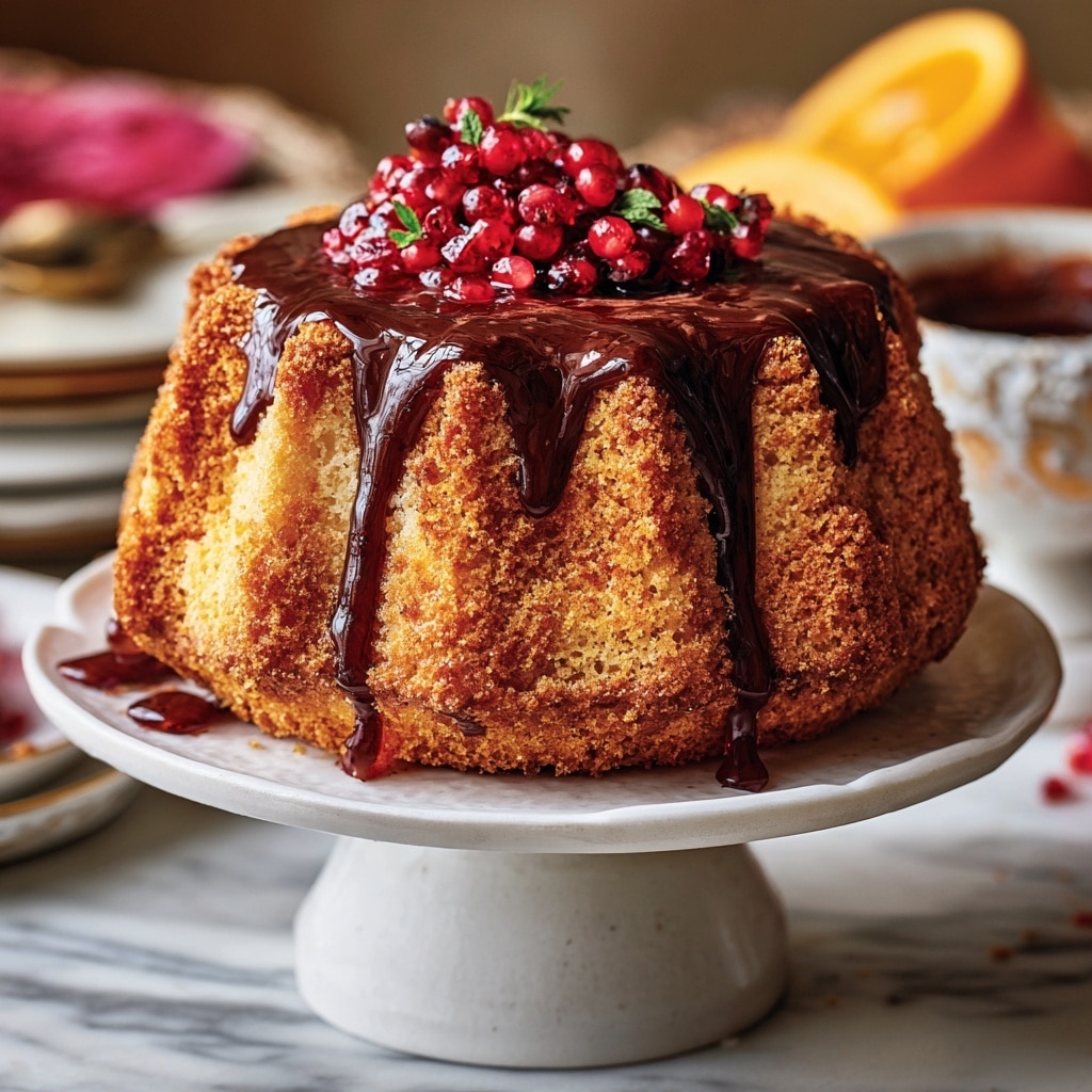 Cranberry Orange Bundt Cake Recipe - Recipe Image