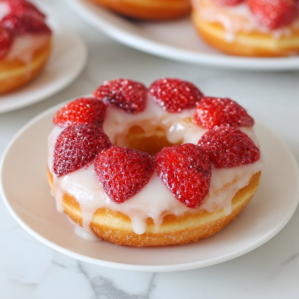 Strawberry Vanilla Bean Cronut Recipe - Recipe Image