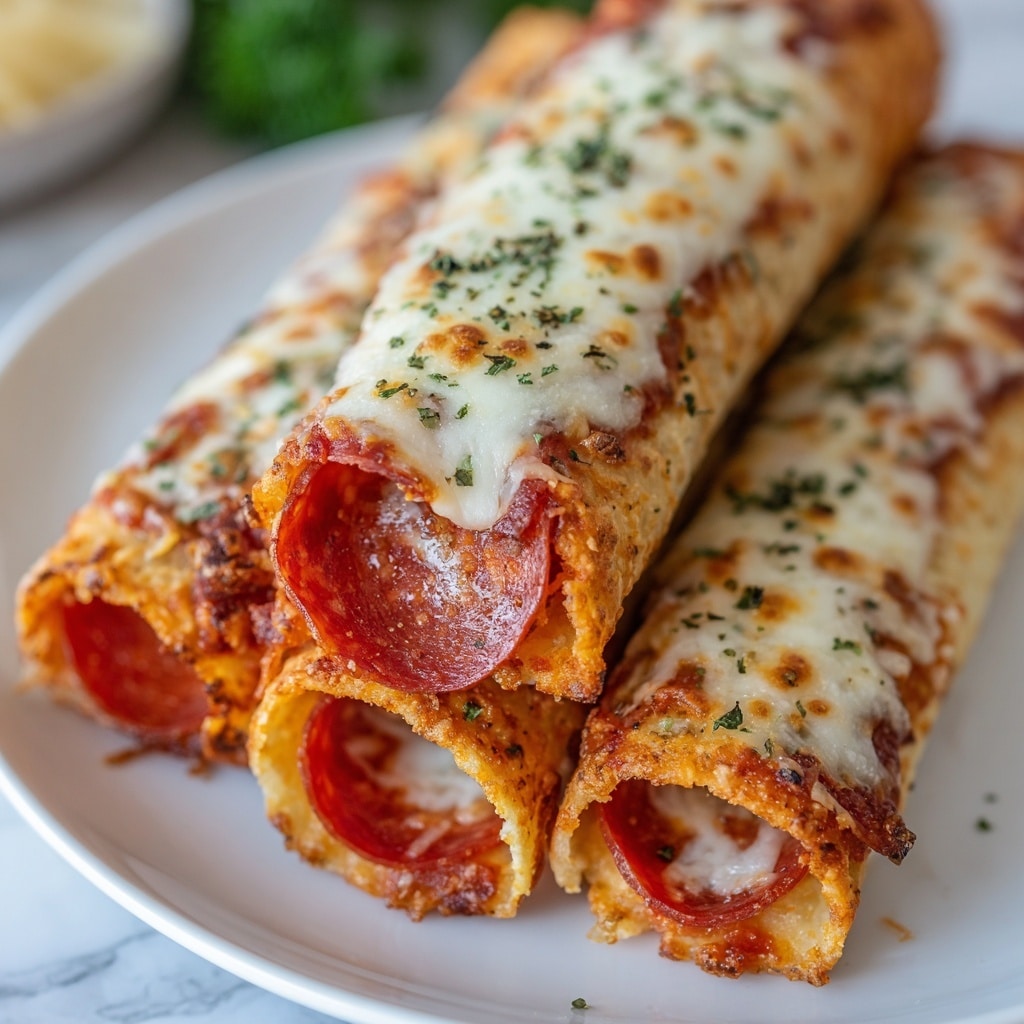 Easy Air Fryer Pizza Roll-Ups Recipe - Recipe Image
