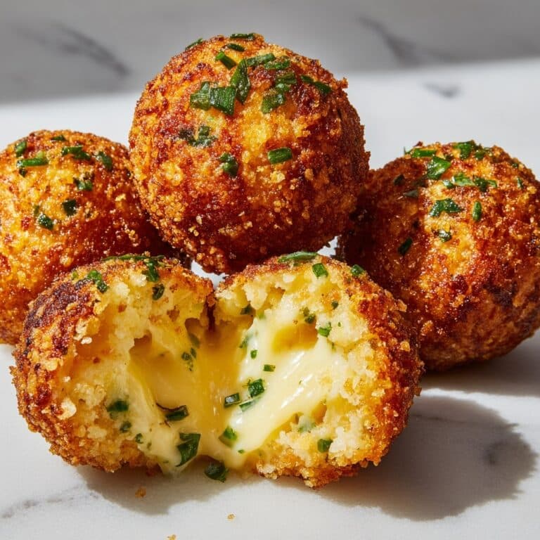 Cheesy Italian Arancini Balls Recipe
