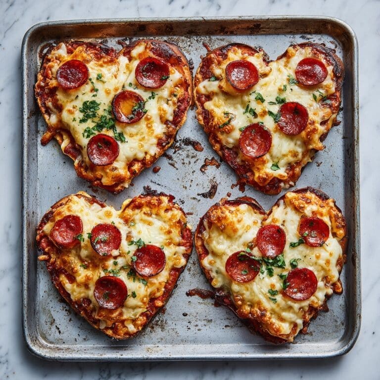 Heart-Shaped Pizzas: A Delicious and Fun Way to Celebrate Recipe