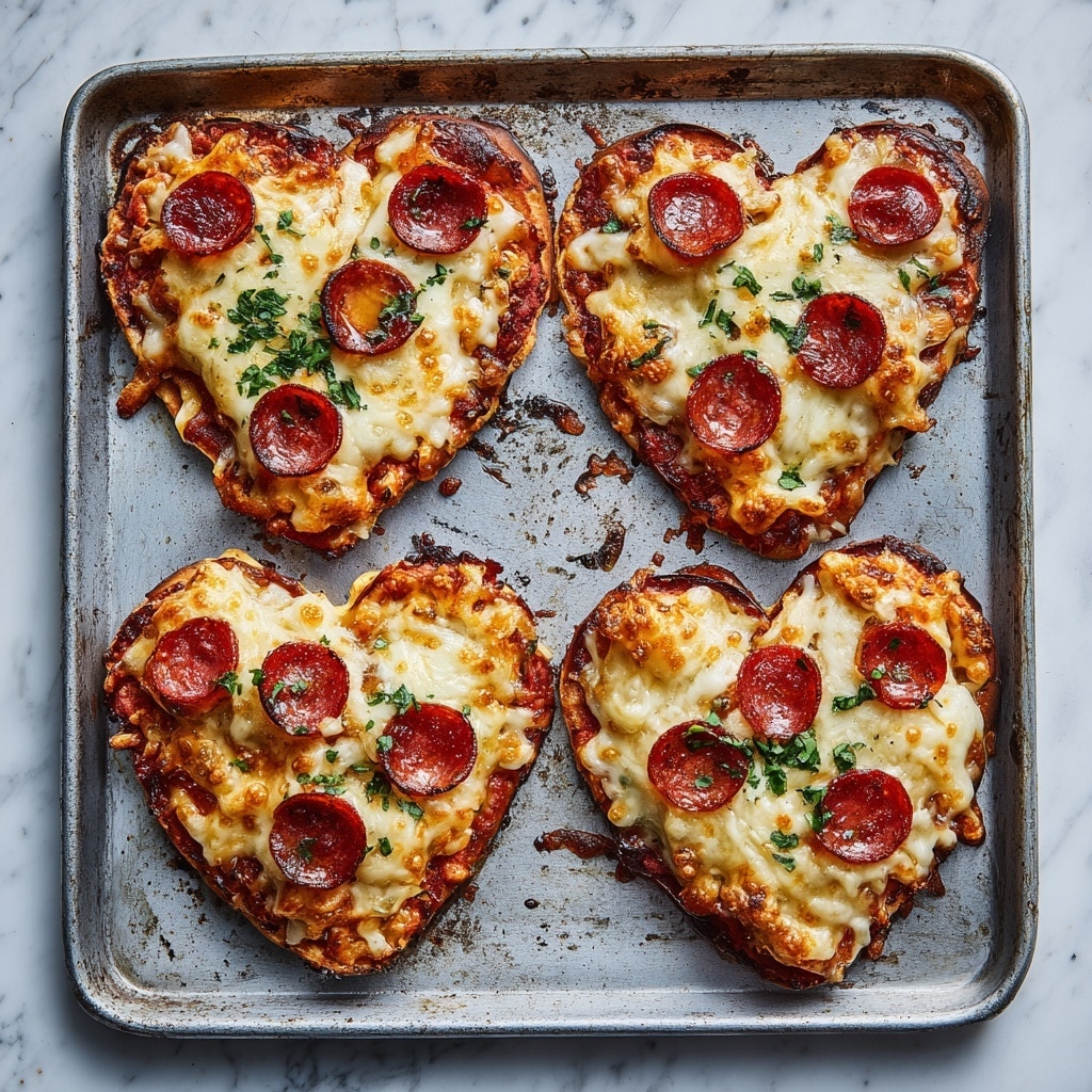 Heart-Shaped Pizzas: A Delicious and Fun Way to Celebrate Recipe - Recipe Image