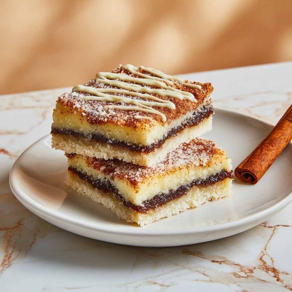 Cinnamon Roll Blondies Recipe - Recipe Image