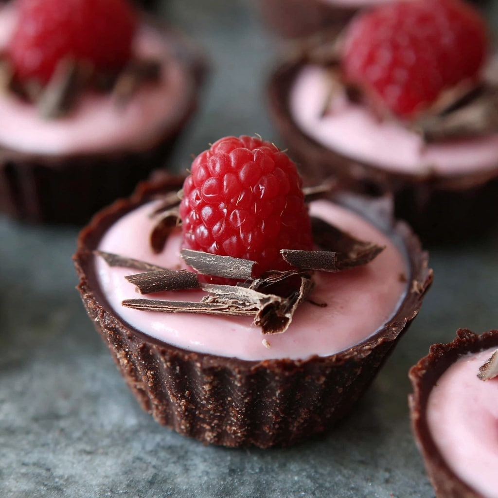 Marry Me No Bake Raspberry Chocolate Mousse Cups Recipe