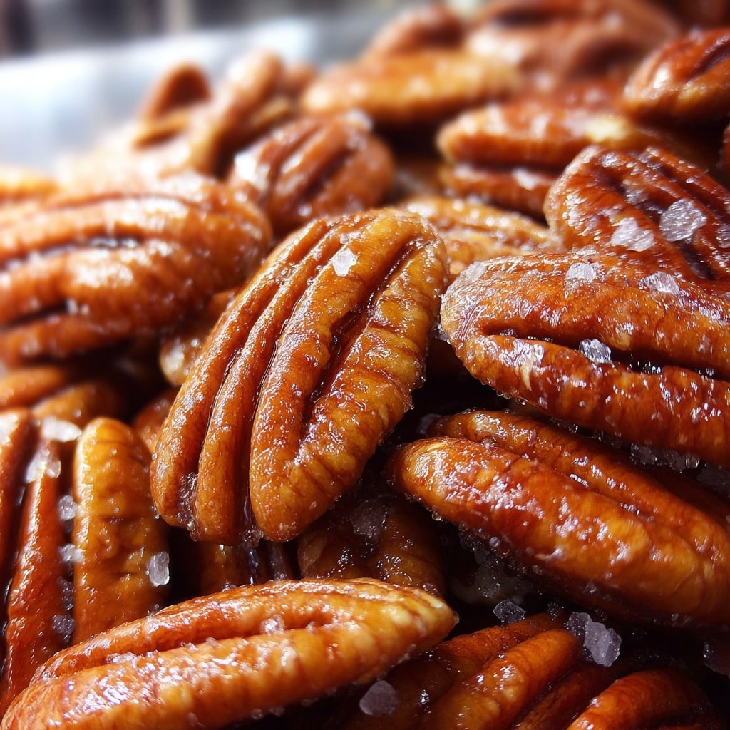Salted Caramel Pecans Recipe - Recipe Image