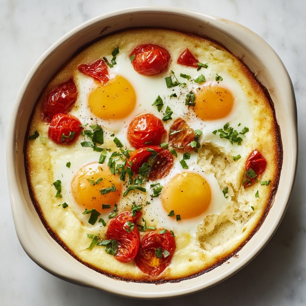 Baked Feta Eggs Recipe - Recipe Image