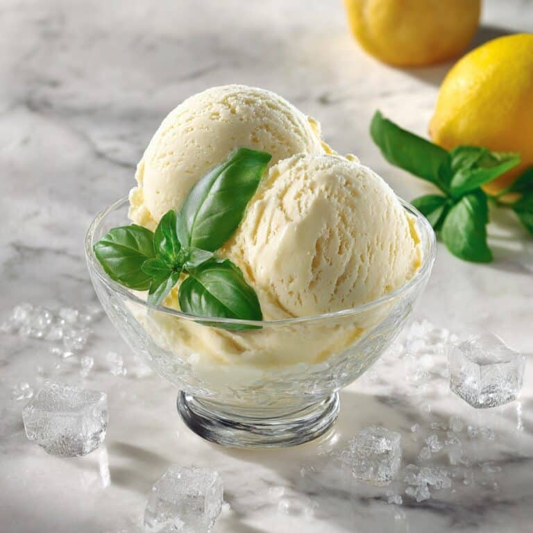 Lemon and Basil Granita Recipe