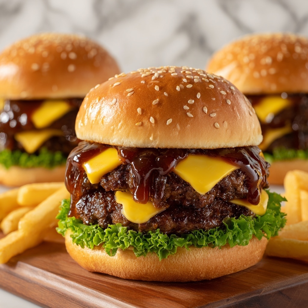 Teriyaki Parmesan Burgers Recipe - Recipe Image