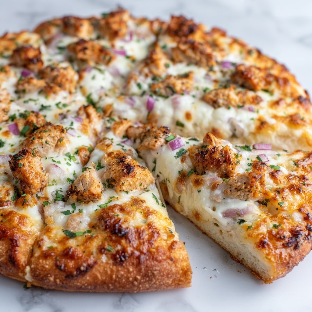 BBQ Chicken Flatbread Pizza Recipe - Recipe Image