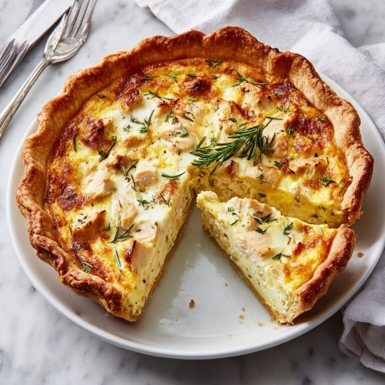 Crab and Tarragon Tart Recipe
