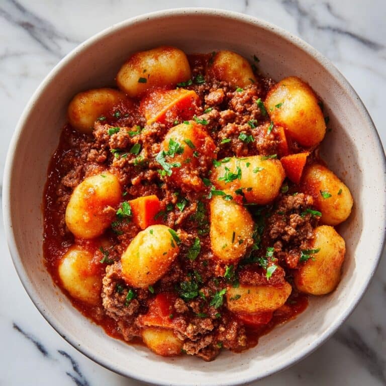 Gnocchi Bolognese Recipe