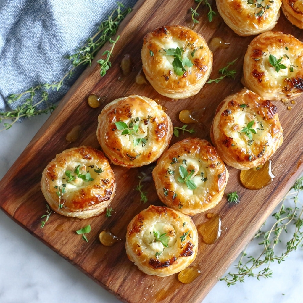 Goat Cheese and Honey Bites Recipe - Recipe Image