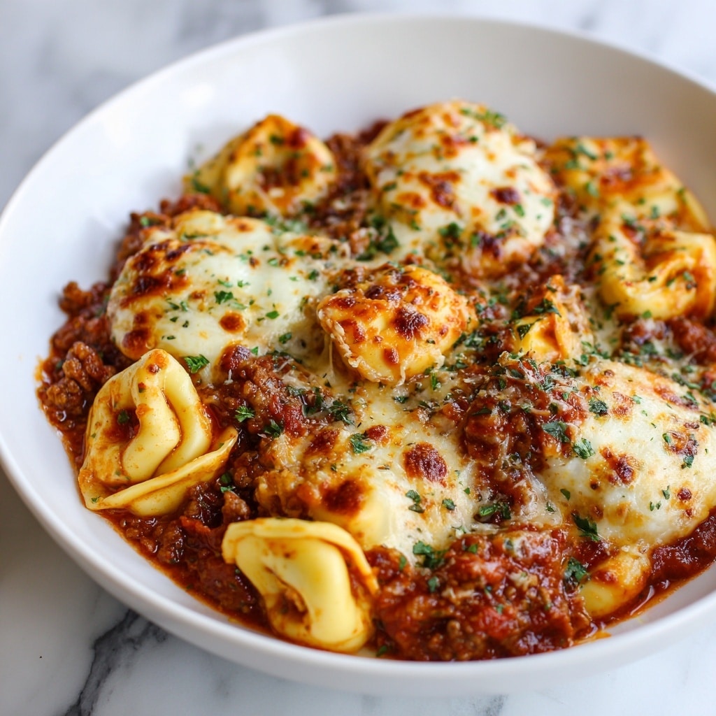 Meat Lovers Pizza Tortellini Recipe - Recipe Image