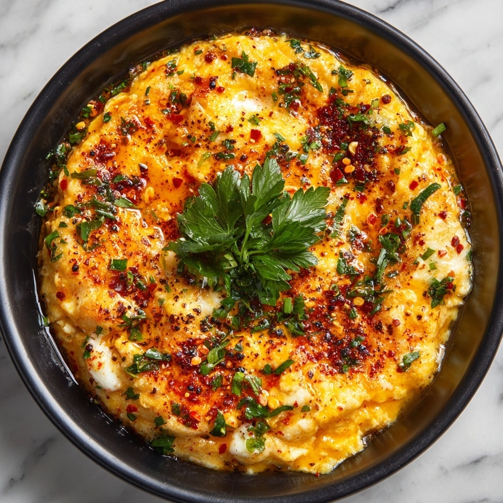 Menemen (Turkish Tomato Scrambled Eggs) Recipe - Recipe Image