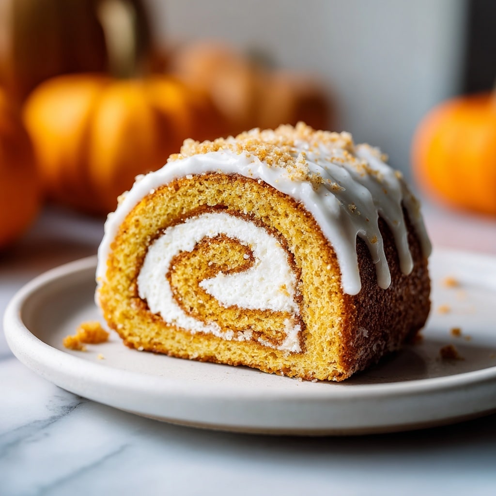 Pumpkin Roll Cake: A Delightful Fall Treat Recipe - Recipe Image