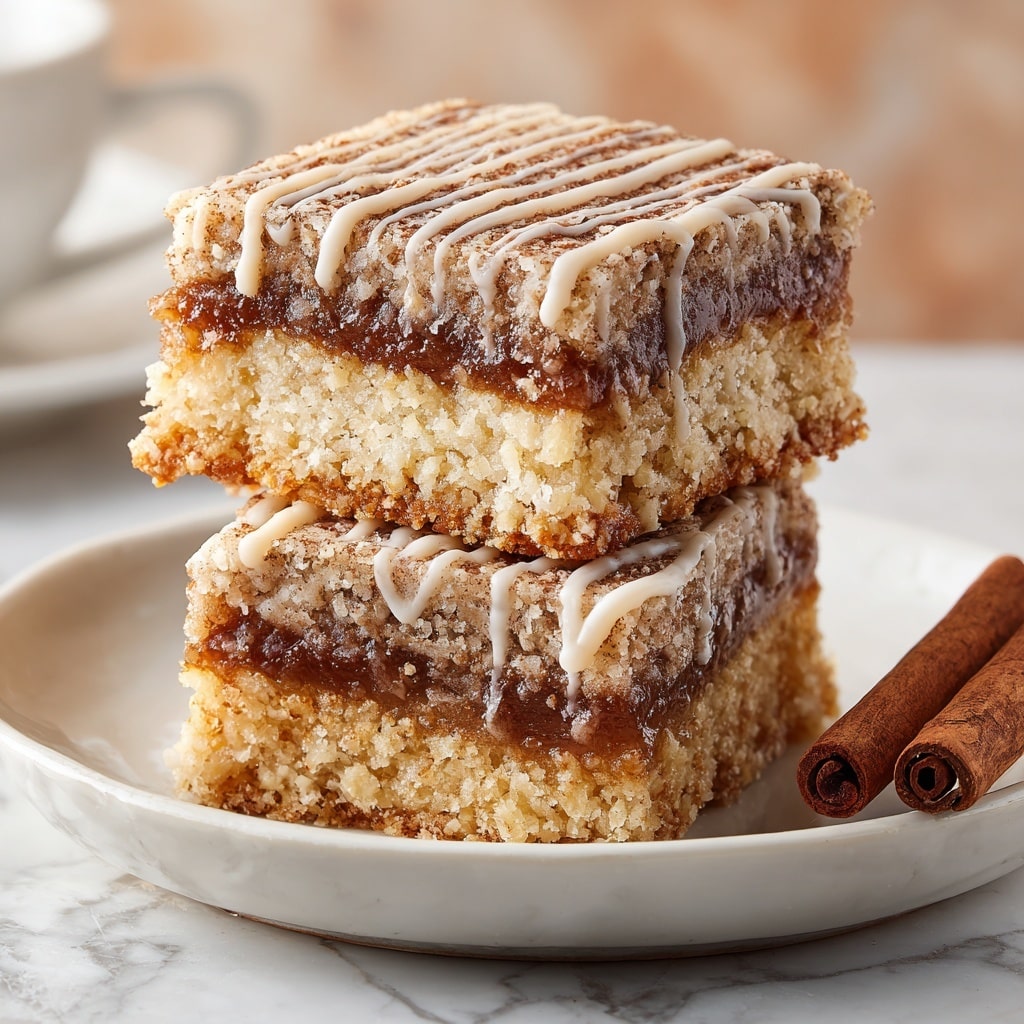 Cinnamon Roll Blondies Recipe - Recipe Image
