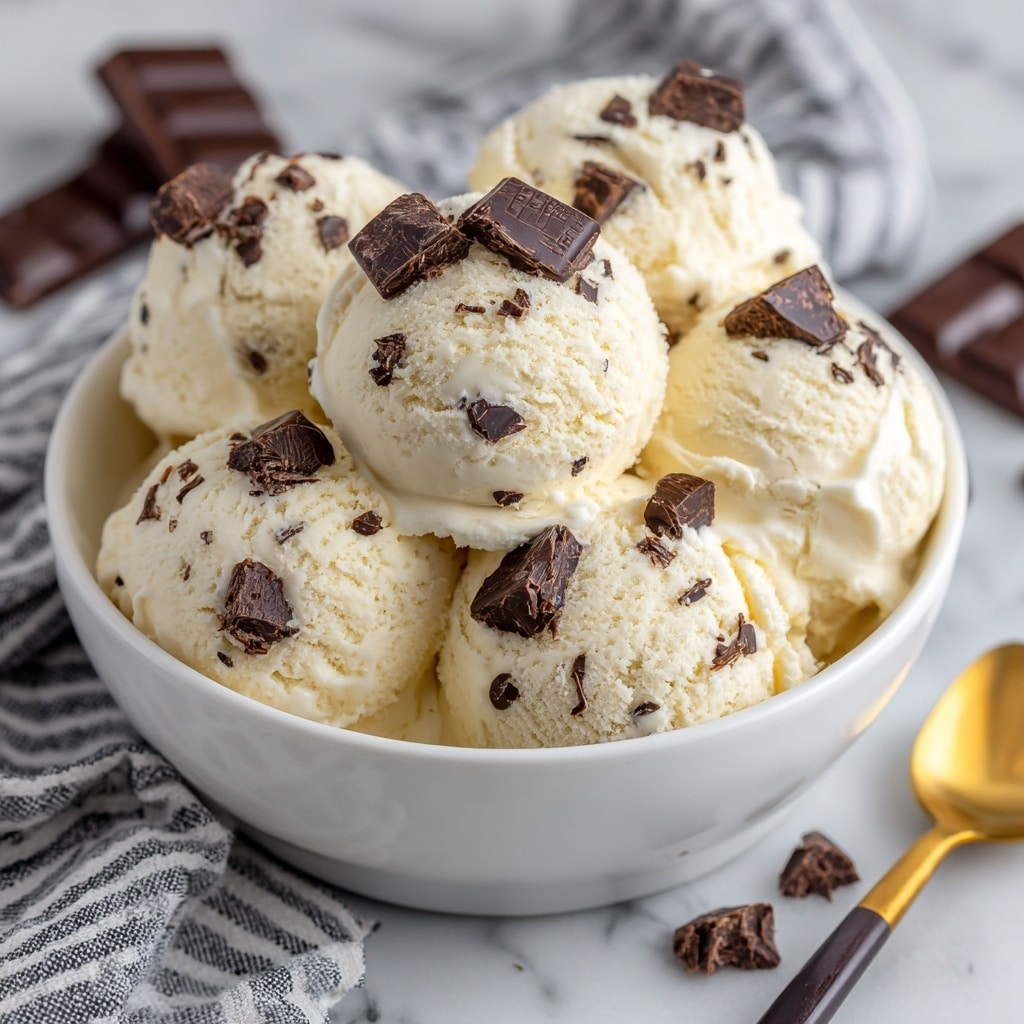 Chocolate Chip Cookie Dough Ice Cream Recipe - Recipe Image