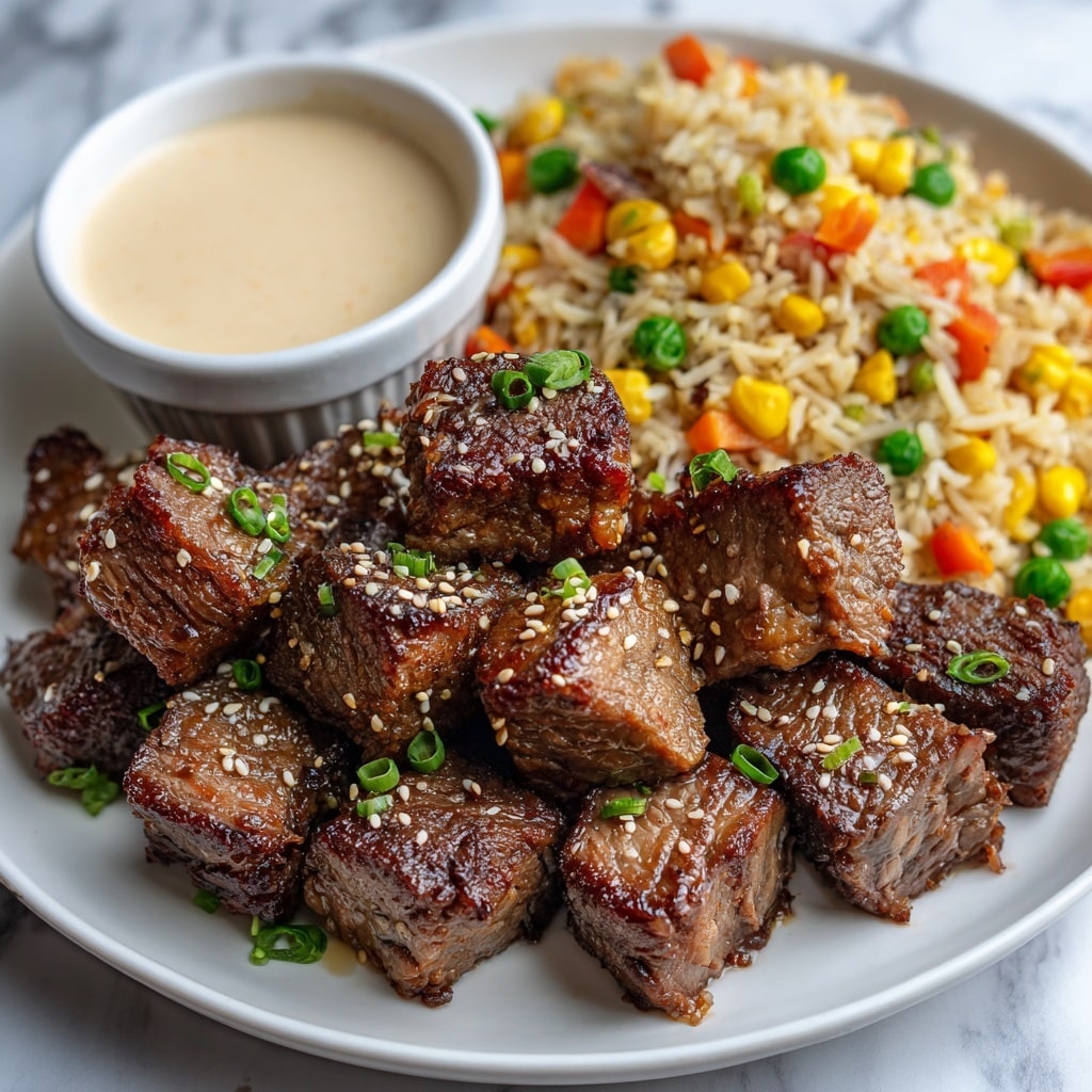 Easy Hibachi Steak with Fried Rice Recipe - Recipe Image