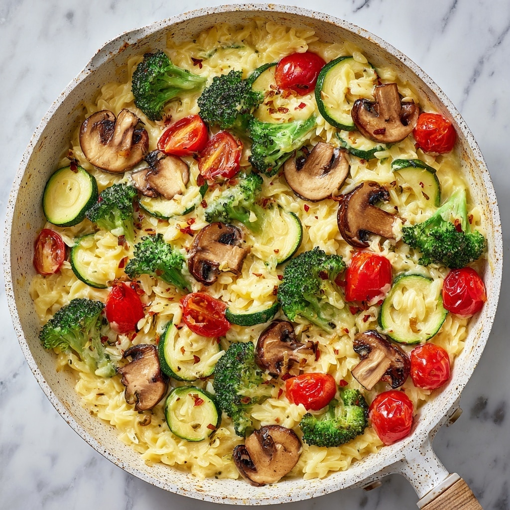 Creamy Veggie Pasta Recipe - Recipe Image