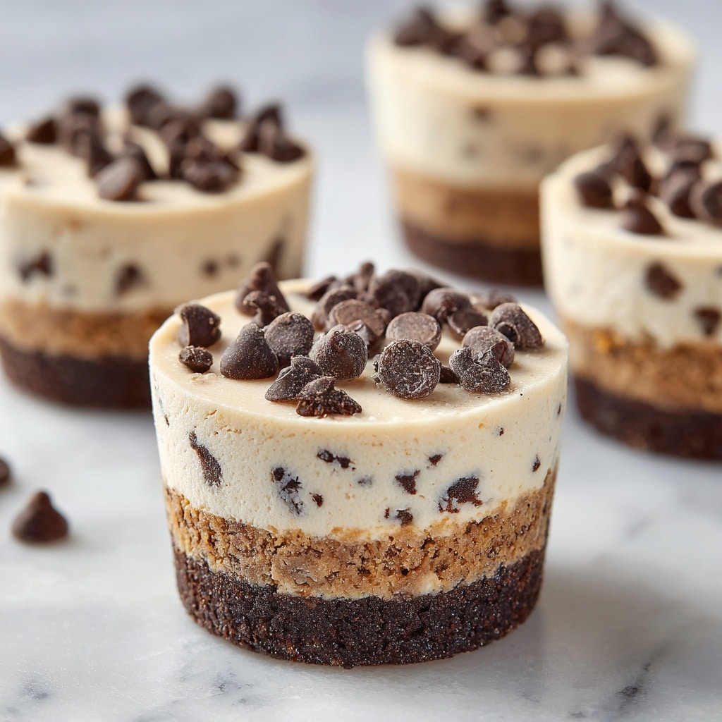 High-Protein Yogurt Cookie Dough Cups Recipe - Recipe Image