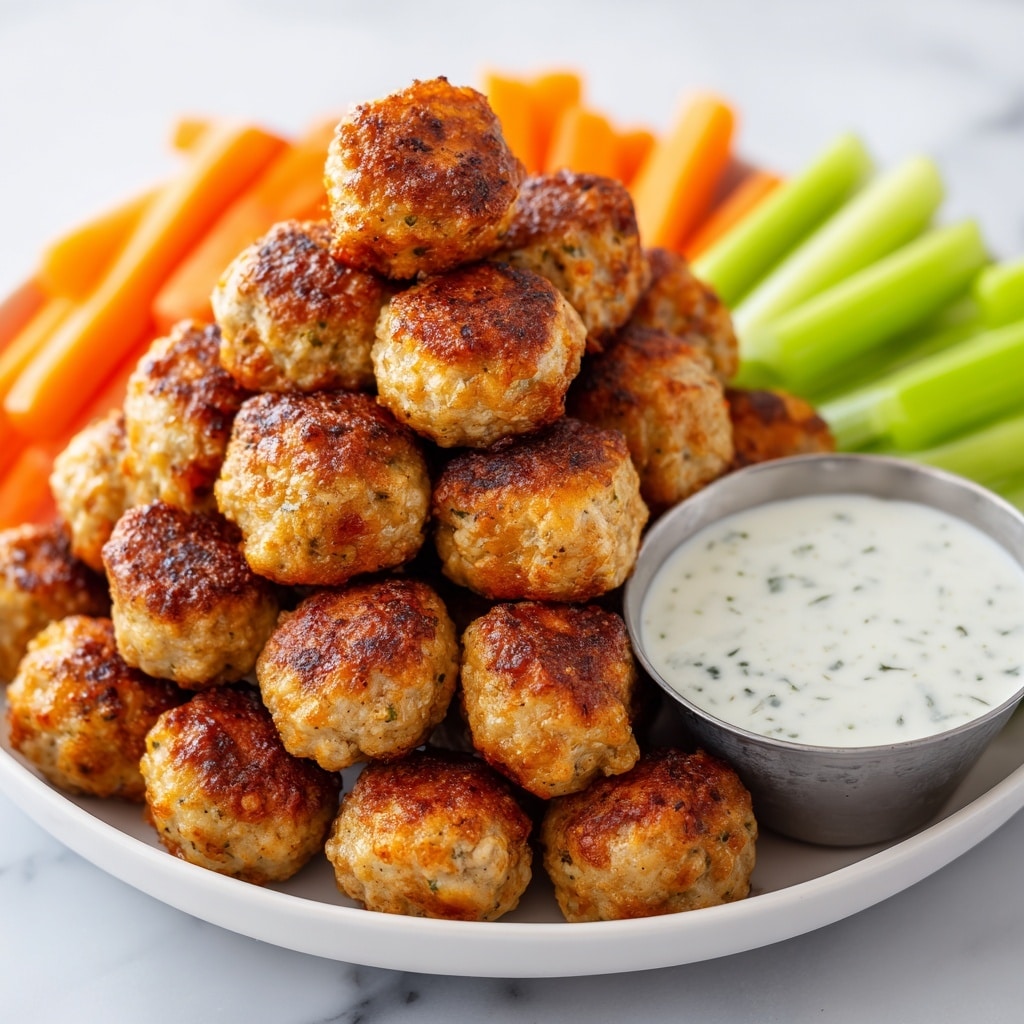 Air Fryer BBQ Chicken Poppers Recipe - Recipe Image