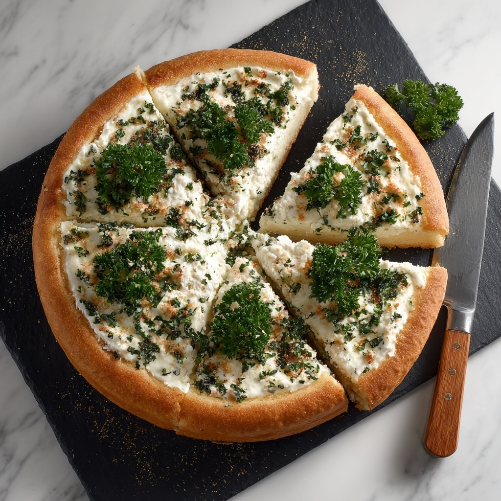 Roasted Garlic and Herb Flatbread Recipe - Recipe Image