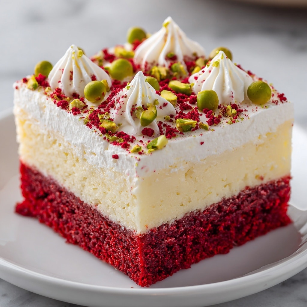 Christmas Poke Cake Recipe - Recipe Image