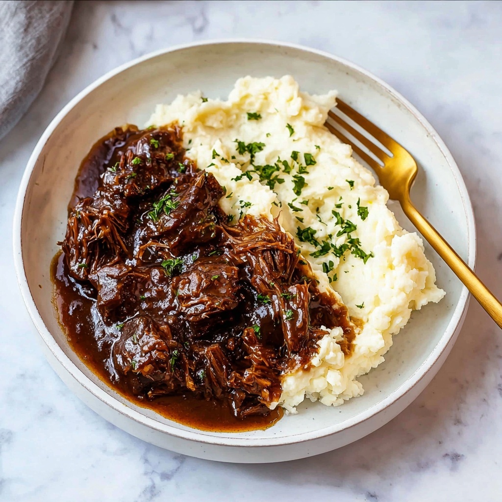 Asian-Inspired Creamy Braised Short Ribs Recipe - Recipe Image