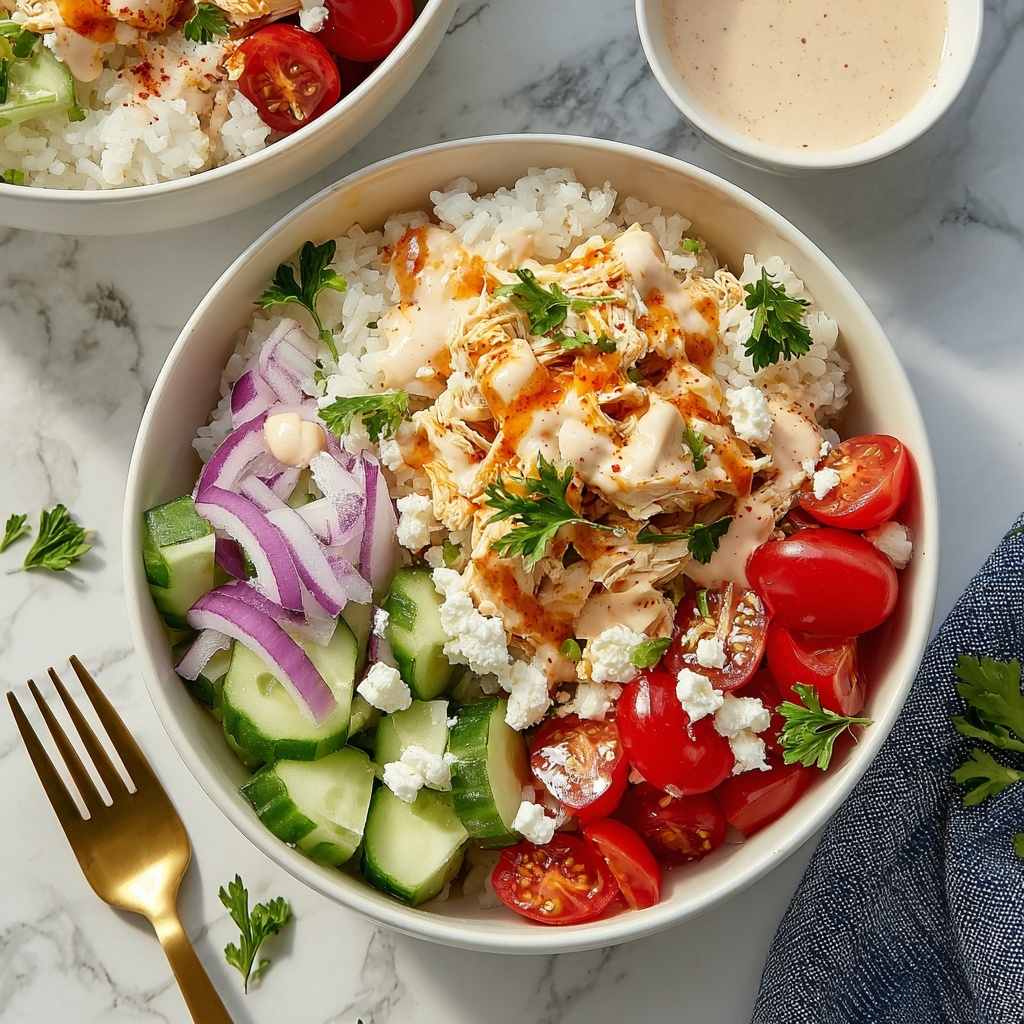Quick Buffalo Chicken Rice Bowl Recipe - Recipe Image