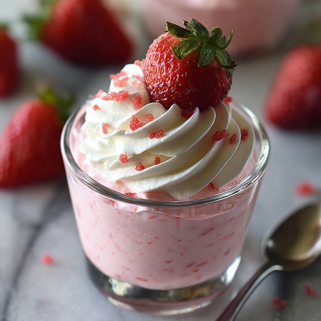 Strawberry Mousse Recipe - Recipe Image