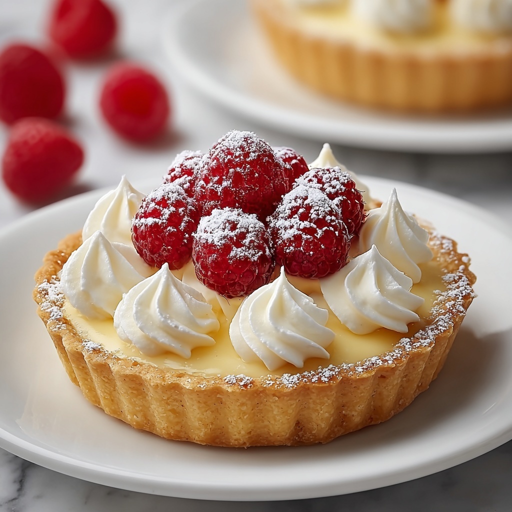Rich White Chocolate Mousse Tart Recipe - Recipe Image
