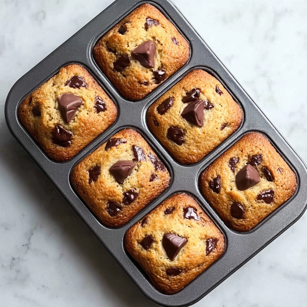 Mini Chocolate Chip Banana Bread Recipe - Recipe Image