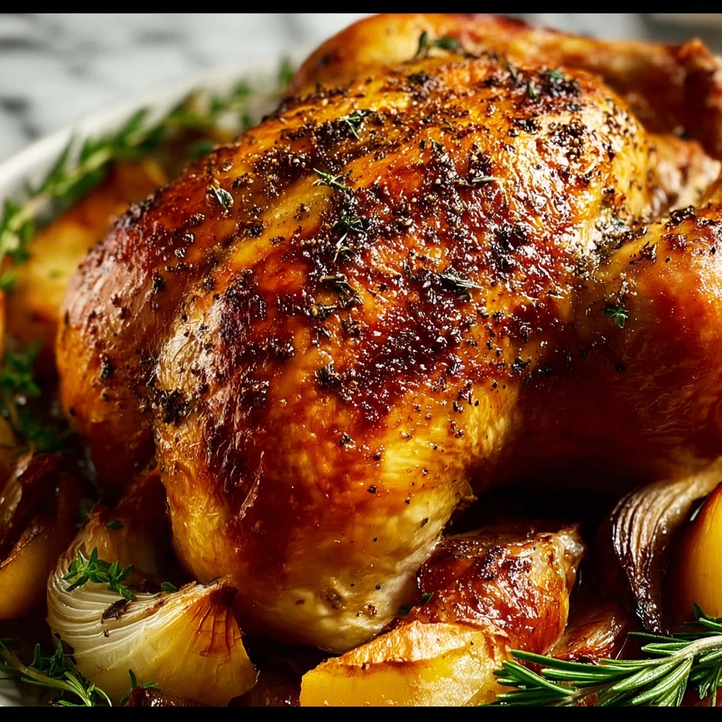Brined and Roasted Whole Turkey Recipe - Recipe Image