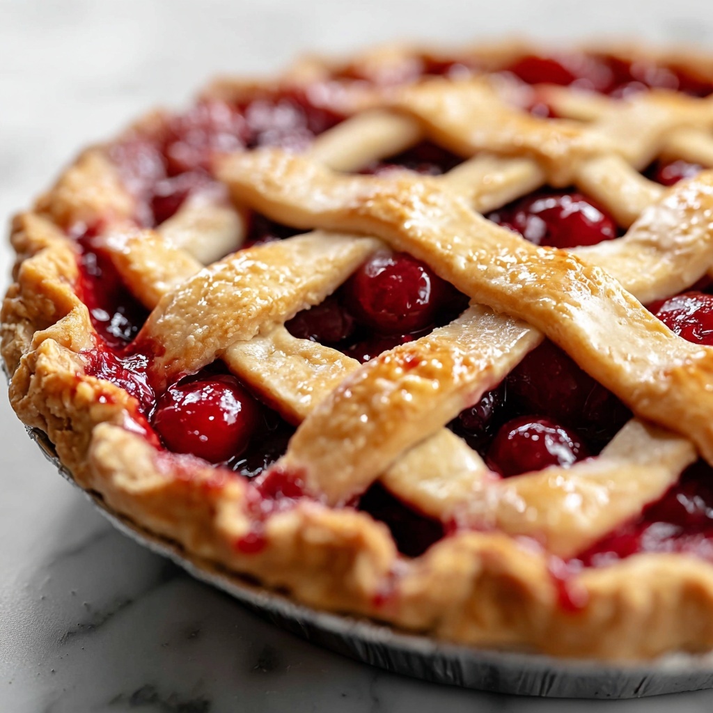 Homemade Cherry Pie Recipe - Recipe Image