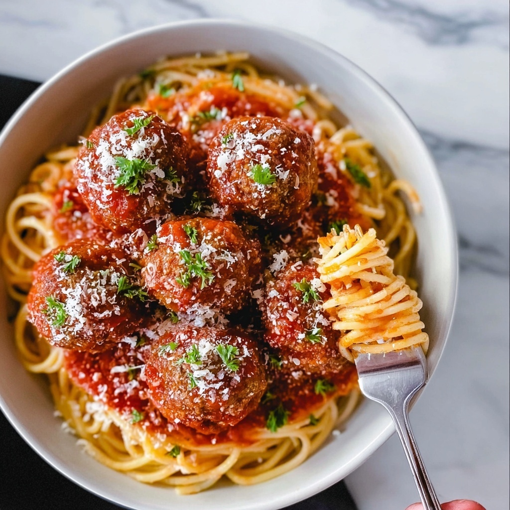 Instant Pot Whole Wheat Spaghetti with Turkey Meatballs Recipe - Recipe Image