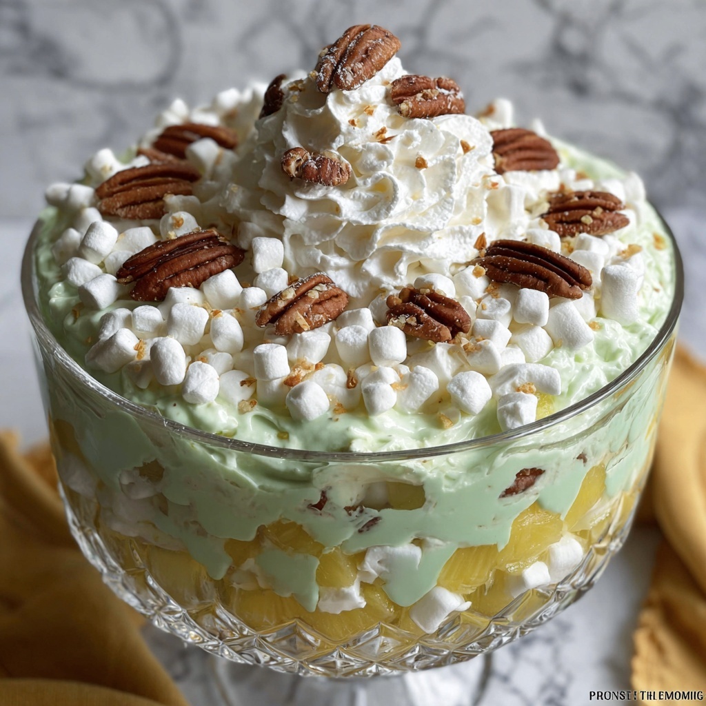 Easy Watergate Salad Recipe - Recipe Image