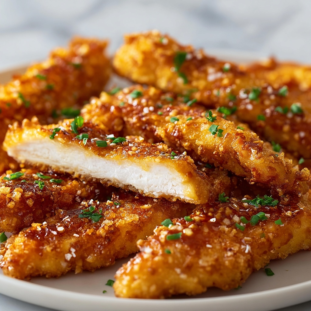 Garlic Parmesan Chicken Tenders Recipe - Recipe Image