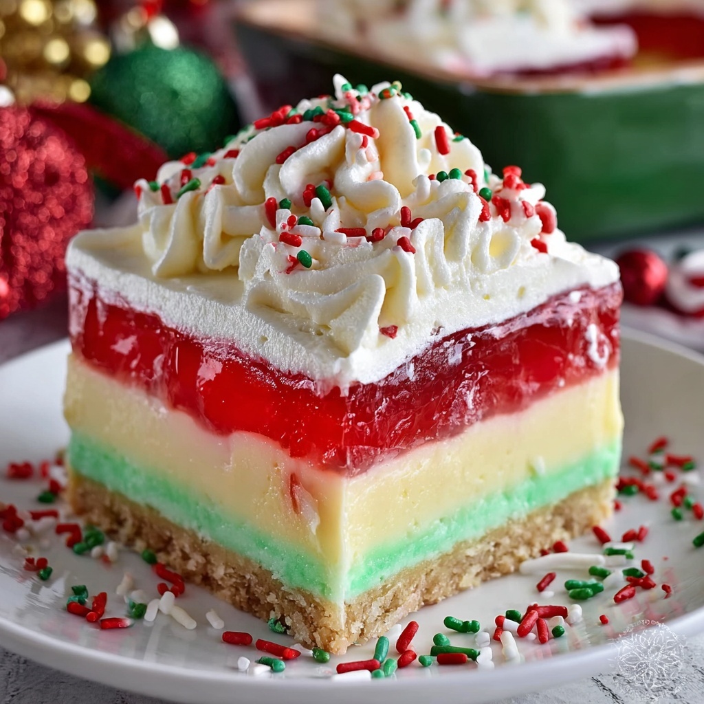 Holiday-Inspired Poke Cake Recipe - Recipe Image