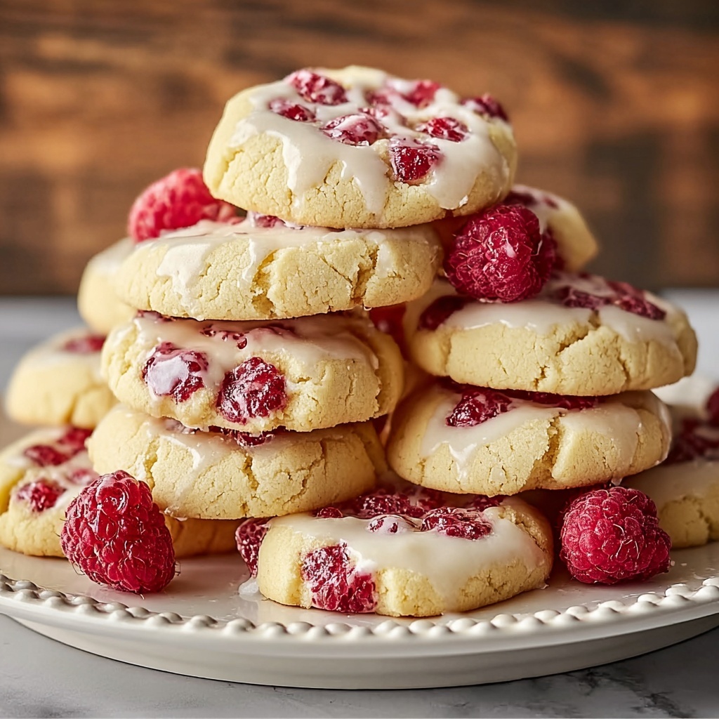 Raspberry Cheesecake Cookies Recipe - Recipe Image