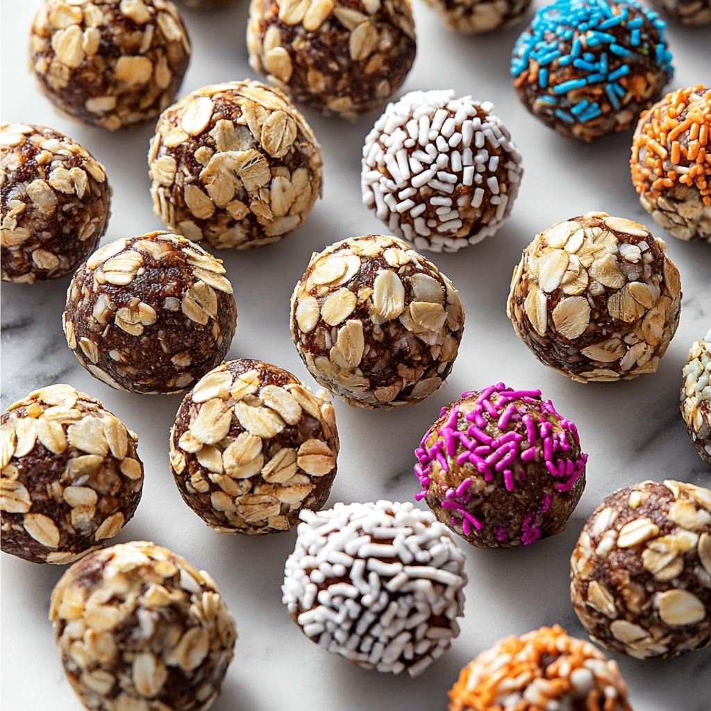 No-Bake Energy Bites Recipe - Recipe Image