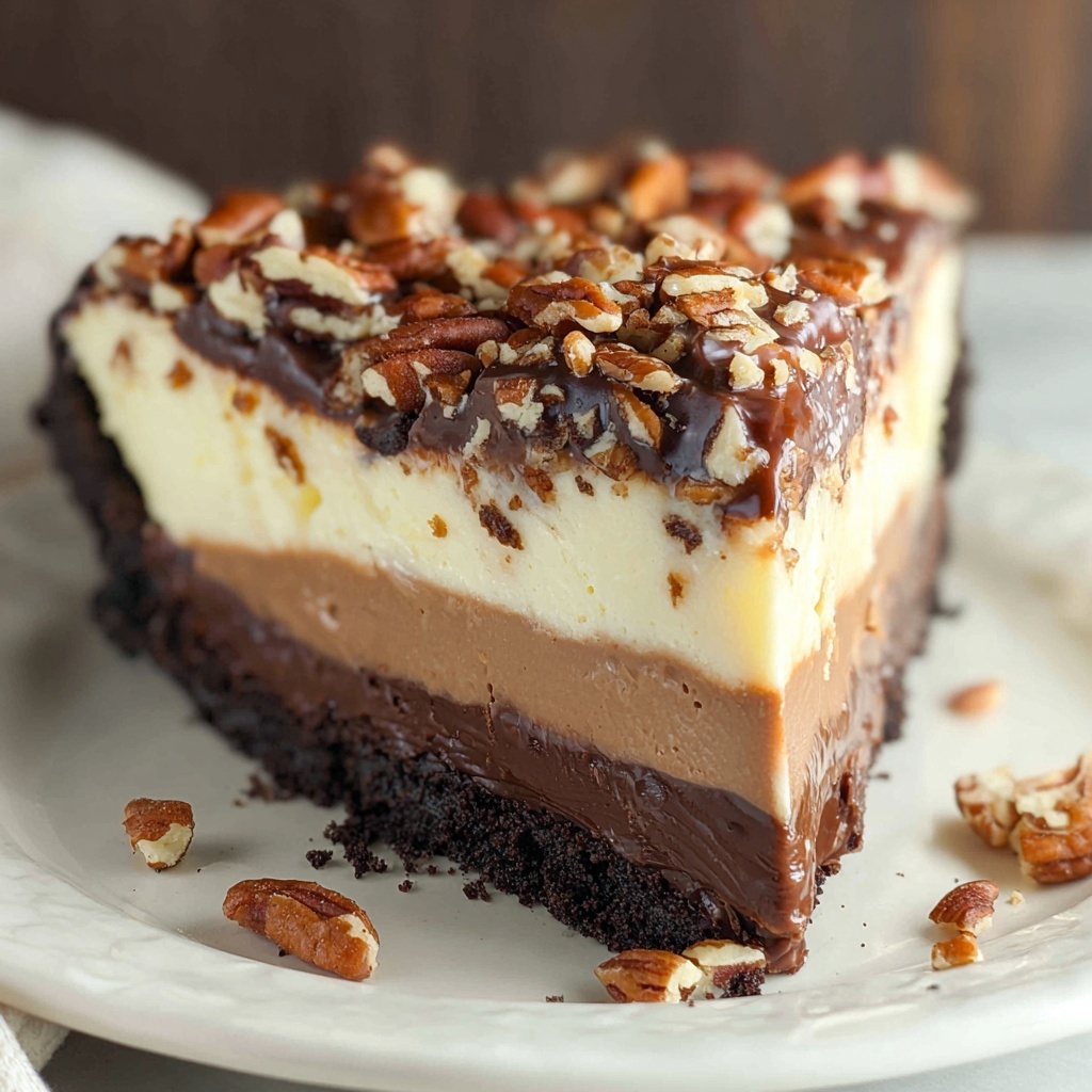 German Chocolate Cheesecake Recipe - Recipe Image
