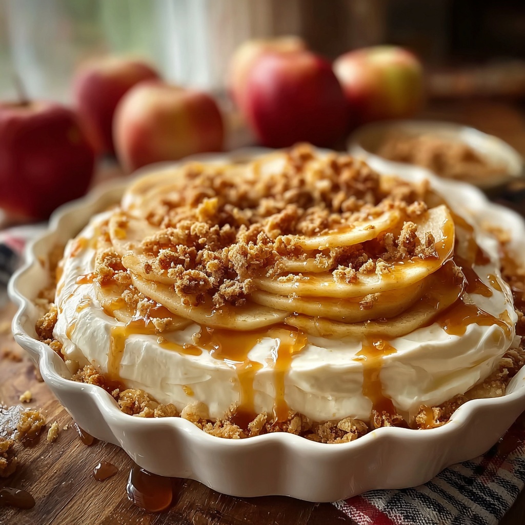 Caramel Apple Cheesecake Dip Recipe - Recipe Image