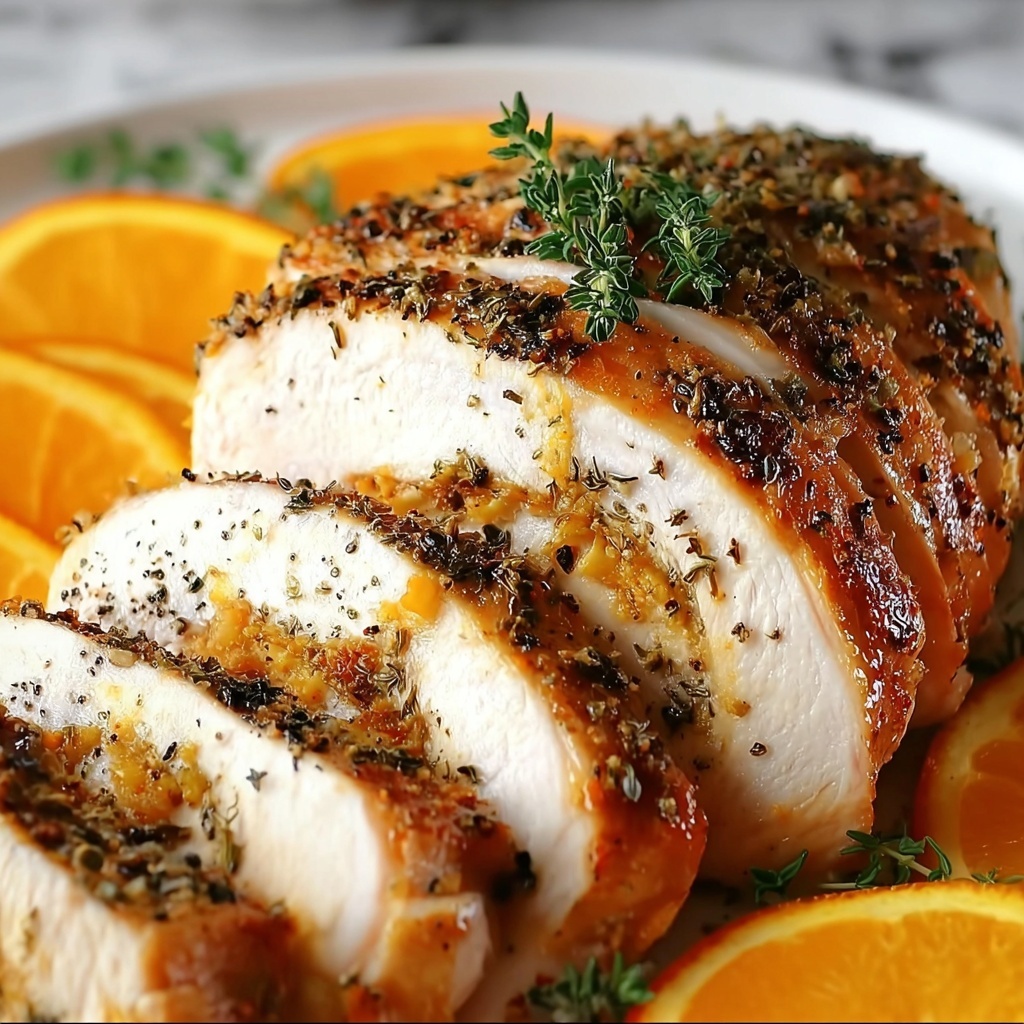 Citrus Herb Turkey Breast Recipe - Recipe Image