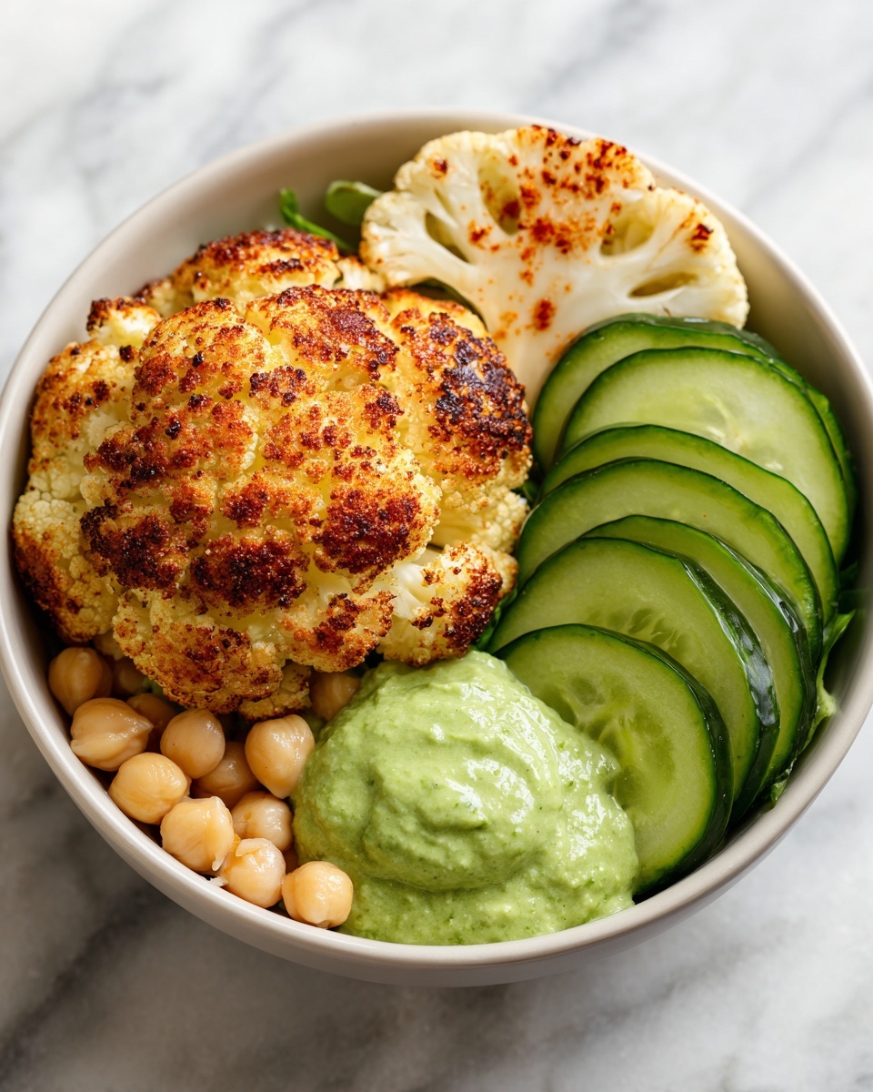 Cauliflower Shawarma Bowls: A Flavor-Packed Vegetarian Delight Recipe - Recipe Image
