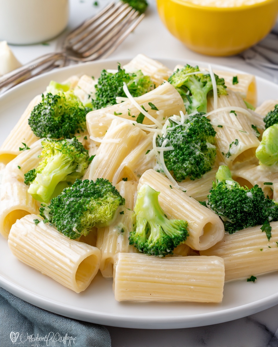 Chicken and Broccoli Alfredo Pasta Recipe - Recipe Image