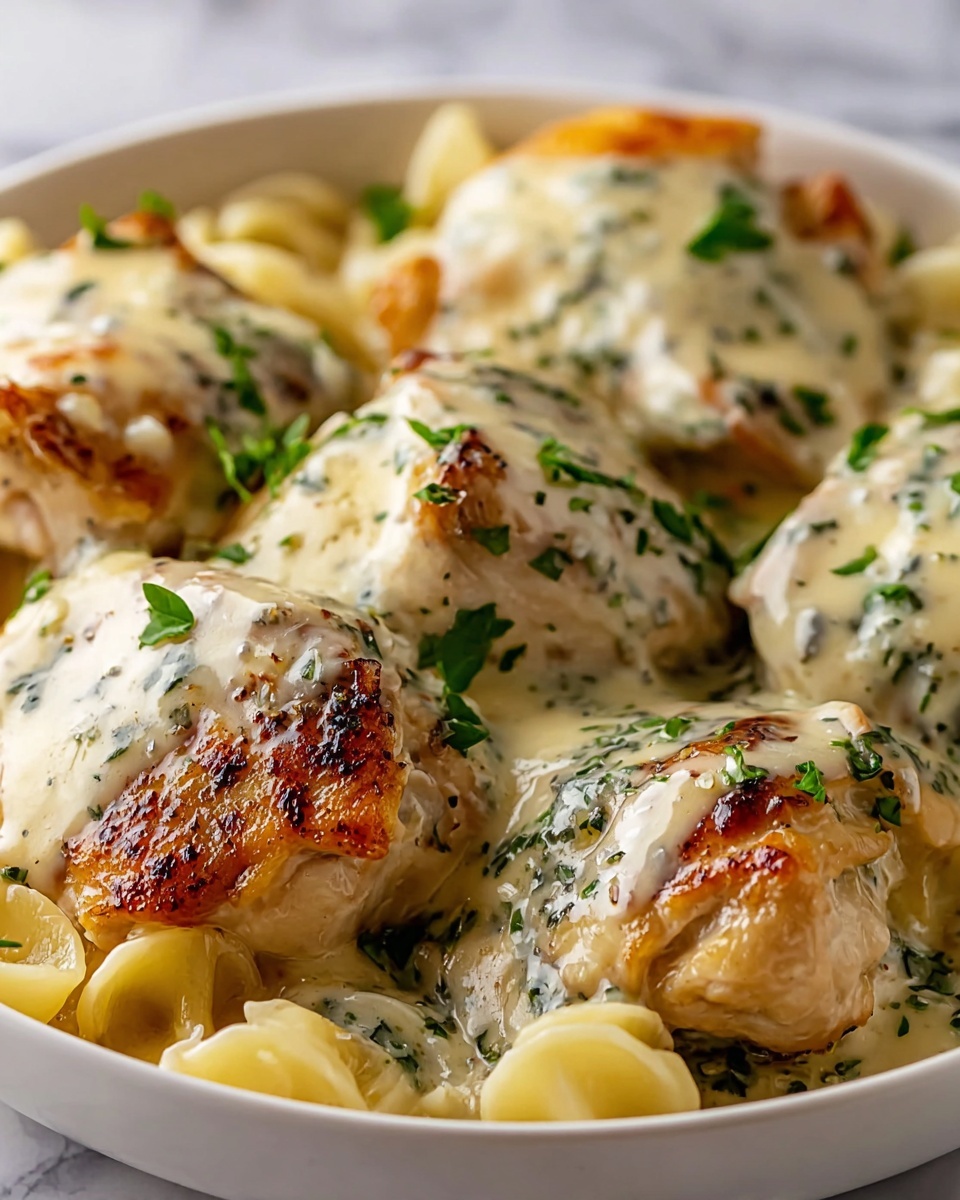 Creamy Asiago Chicken Recipe - Recipe Image