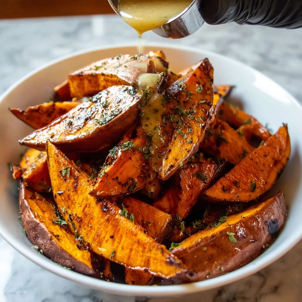 Smoky Roasted Sweet Potatoes with Chipotle Mayo Delight Recipe - Recipe Image